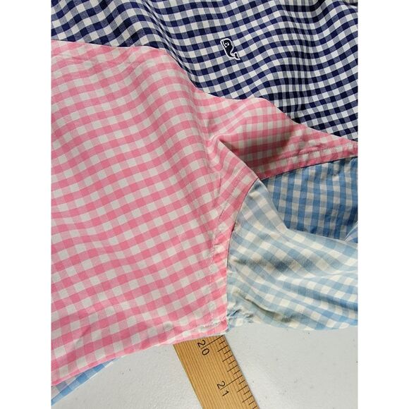 Vineyard Vines Block Color Men's Long Sleeve Button Shirt - Large - Picture 5 of 7